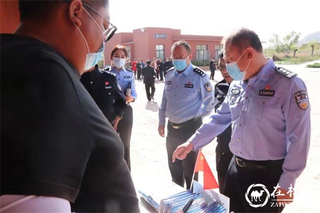 靖边县公安局党委副书记、政委王剑督导检查国庆安保维稳工作