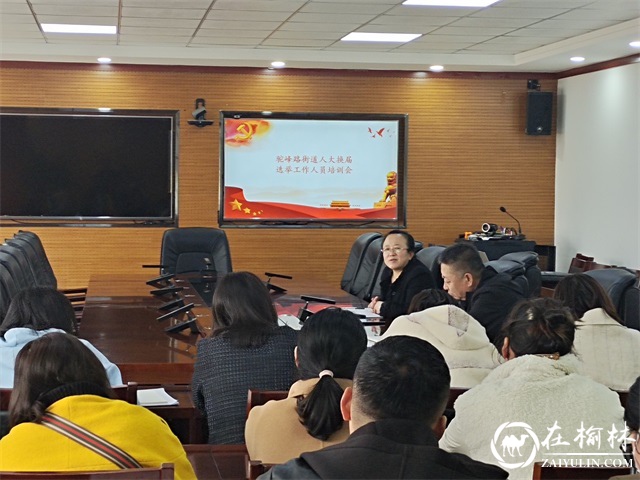 榆阳区驼峰路街道:“四到位”扎实推进人大换届选举工作