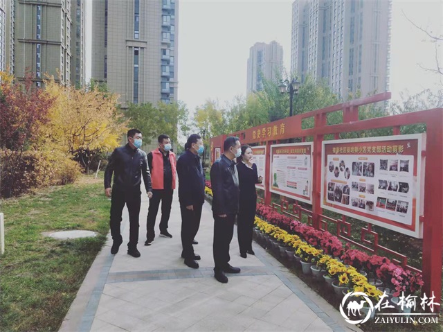 区委常委、政法委书记高宏炜深入榆康社区调研网格化管理工作