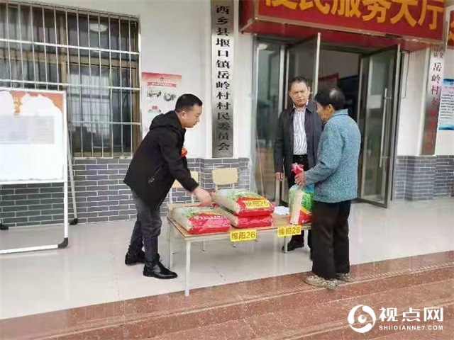 陕西西乡县堰口镇岳岭村学史力行用心为群众办实事