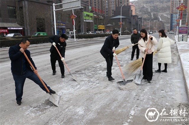 府谷县能源局：飞雪迎春到，保通畅显担当