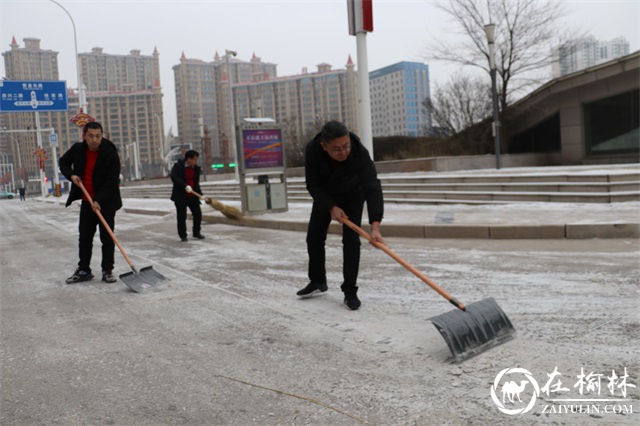 府谷县能源局：飞雪迎春到，保通畅显担当