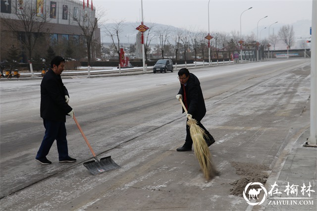 府谷县能源局：飞雪迎春到，保通畅显担当