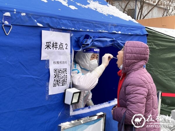 榆阳区沙河路街道兴达路社区：风雪中的逆行者