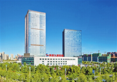 陕建九建集团承建榆商大厦。