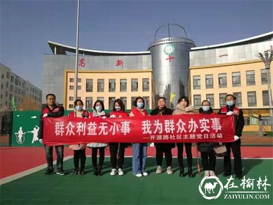 沙河路街道开源社区开展“学雷锋，我行动”环境整治活动