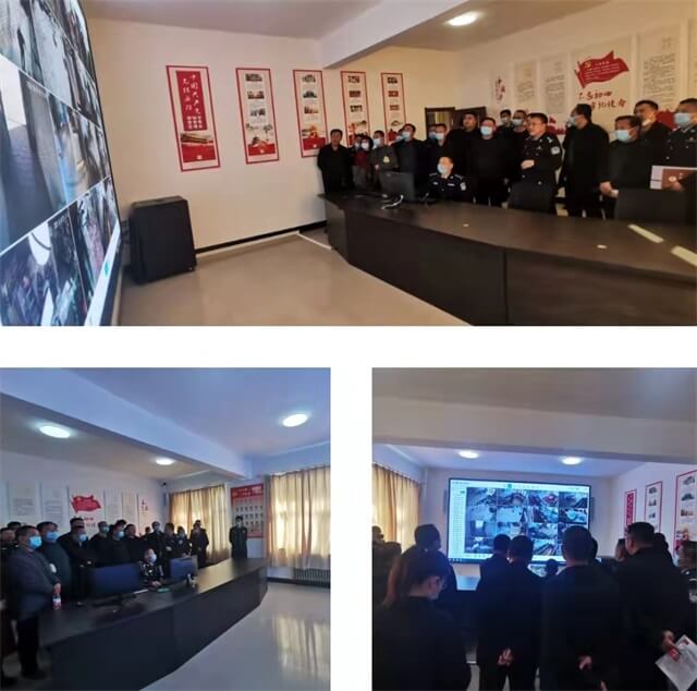 靖边县张家畔街道“党务＋警务”深度融合试点工作联席会议在西郊派出所召开