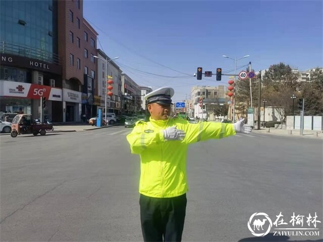 靖边县公安局交警大队圆满完成清明假期交通安保任务