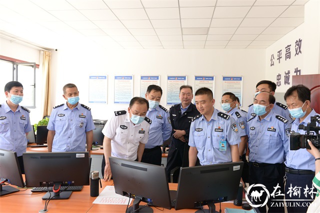 省市公安机关“下基层解难题办实事严督导” 工作组到靖边调研指导工作