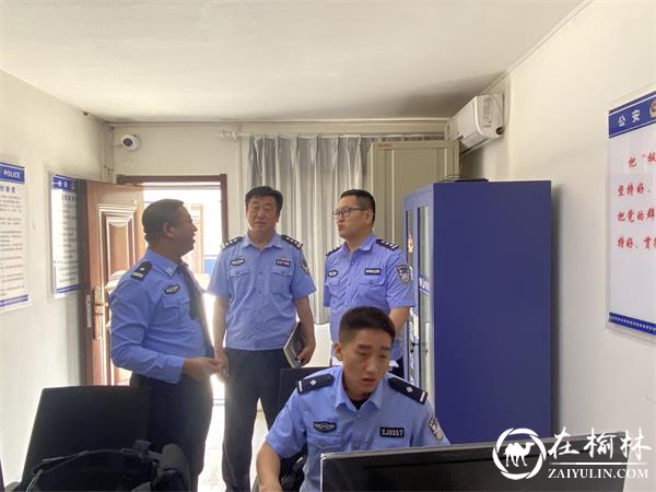 刘正前 李波一行督导检查基层基础工作