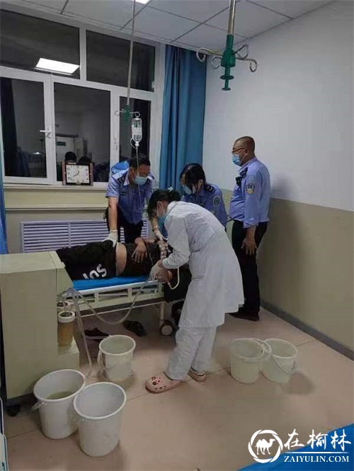 争分夺秒！靖边公安生死时速救援轻生男子