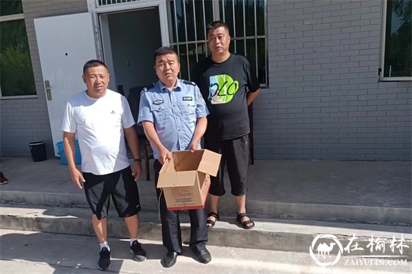 靖边公安沙石峁森林派出所成功救助一只 国家二级保护动物