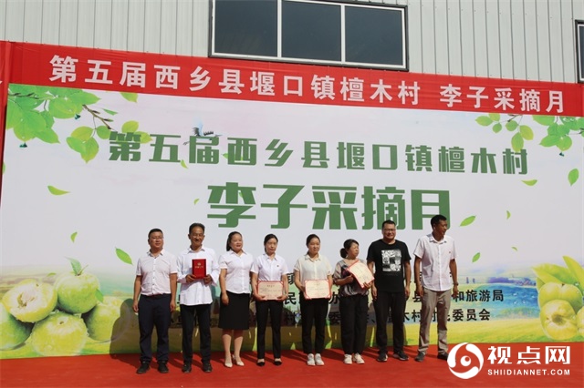 第五届中国西乡堰口镇檀木村李子采摘月启动仪式圆满举行