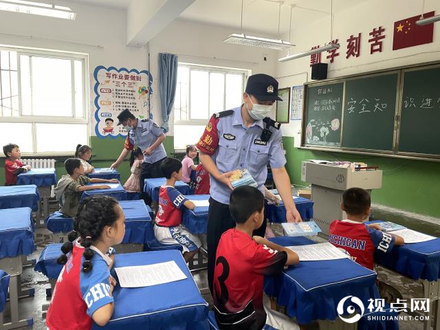 甘泉北站派出所:宣讲铁路安全知识 保障暑期线路平安