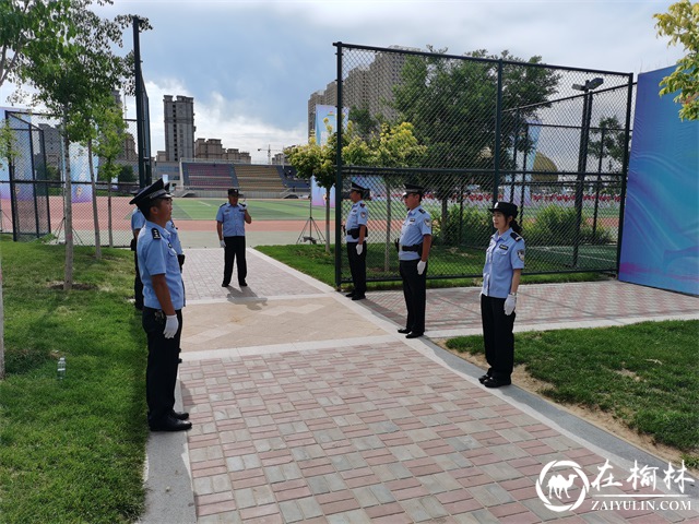 靖边县公安局圆满完成省十七运会火炬传递（靖边县站）安保任务