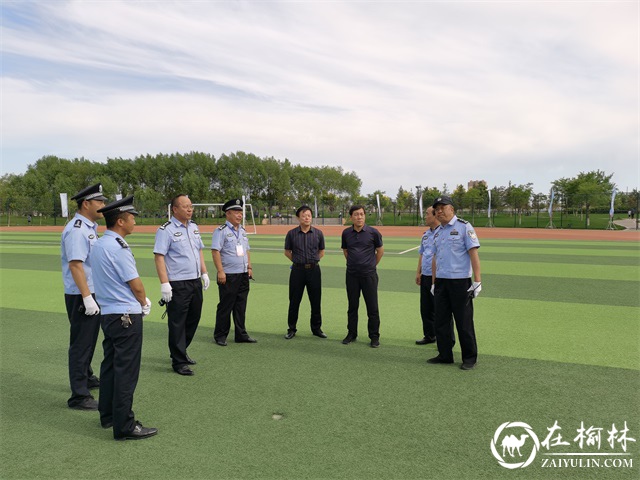 靖边县公安局圆满完成省十七运会火炬传递（靖边县站）安保任务