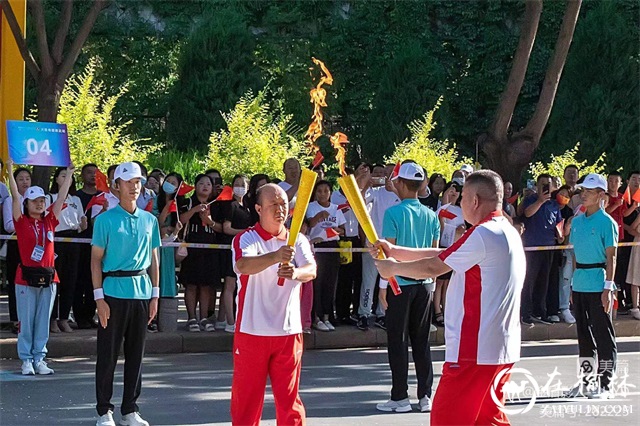 靖边县公安局圆满完成省十七运会火炬传递（靖边县站）安保任务