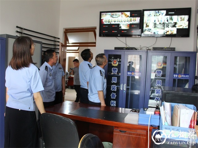 榆林市中级人民法院司法警察支队队长刘建峰督导检查佳县法院安保工作