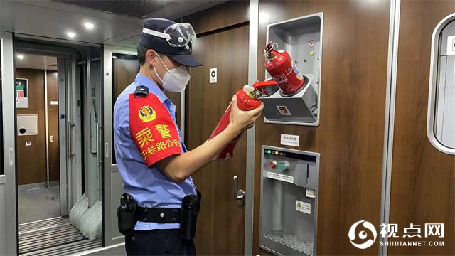 延安乘警：护航省运再发力 百日行动守平安