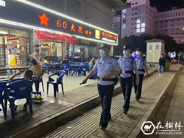 见警察 见警车 见警灯——榆阳公安巡特警大队深入开展夏季治安打击整治“百日行动”