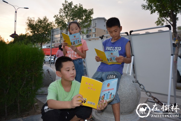 靖边“马路学堂”内容丰富 效果好