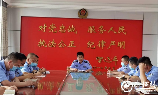 靖边监管场所对当前疫情防控和安全管理工作进行再安排、再部署