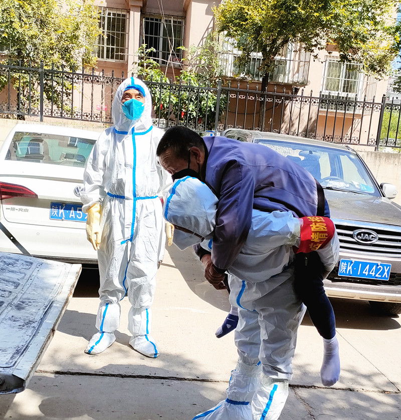 神木市西沙街道：发挥“五级五长”联动作用 织牢织密疫情防控网