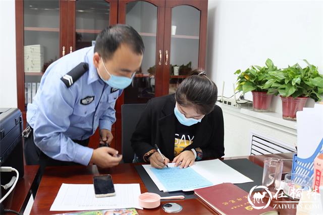 公安榆阳分局巡特警大队积极开展“六进”宣传活动
