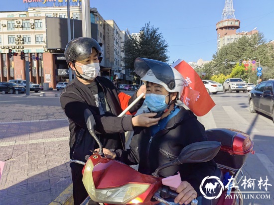 靖边交警“马路学堂”又增加了新内容