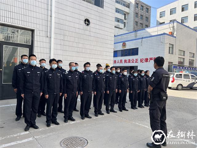 公安榆阳分局巡特警大队开展警械技能专项培训