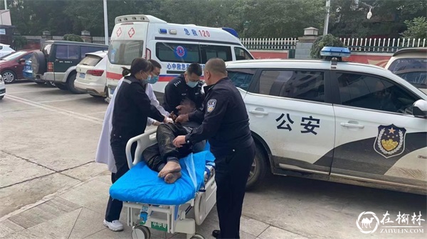 凌晨醉酒男子掉入水渠 四十里铺民警及时救助