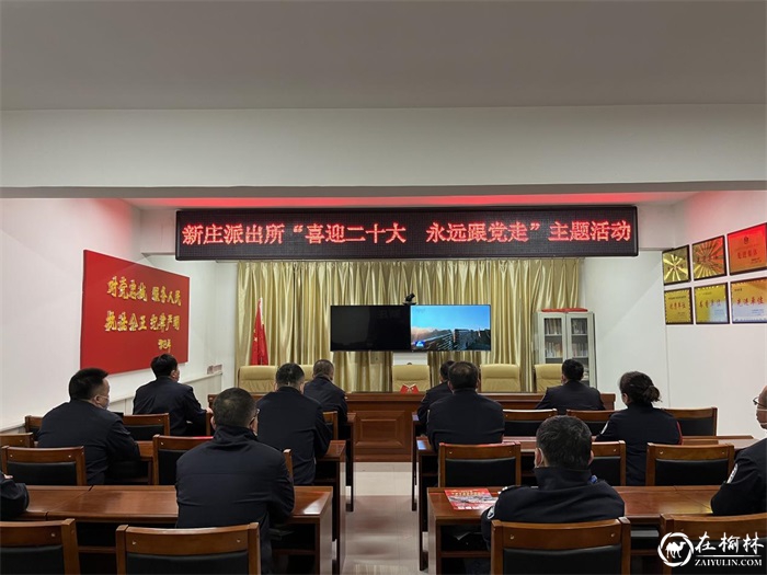 喜迎二十大 奋进新征程！新庄派出所开展主题党日活动