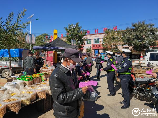 靖边交警持续开展农村道路交通秩序专项整治 筑牢安全防线