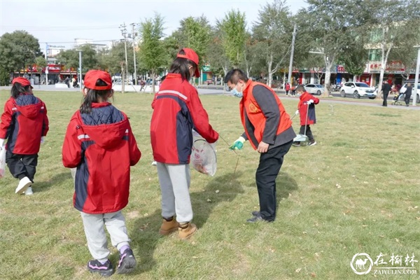 榆林市第二十八小学开展新时代文明实践志愿服务活动
