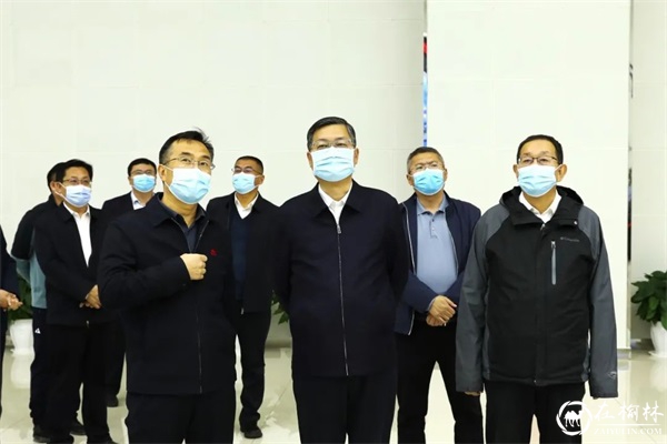市委副书记李雄斌来榆林经开区检查指导疫情防控、安全生产和信访维稳工作