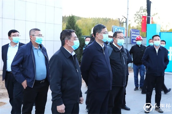 市委副书记李雄斌来榆林经开区检查指导疫情防控、安全生产和信访维稳工作