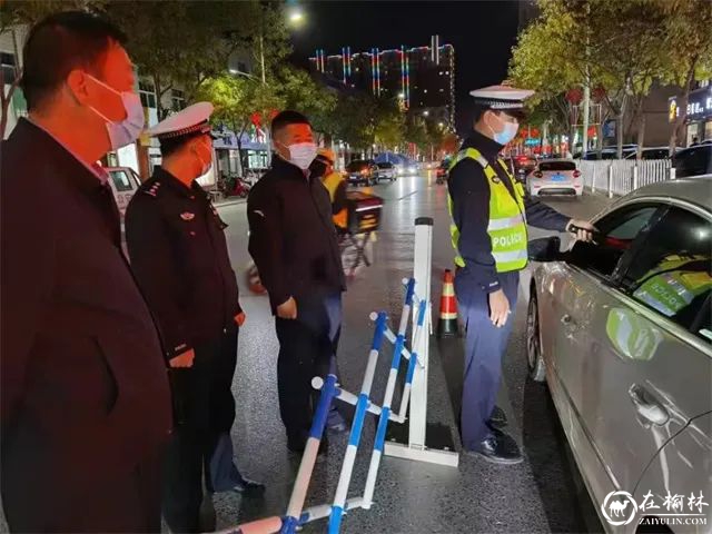 榆林市公安局交警支队督导组下沉米脂开展道路交通安全检查