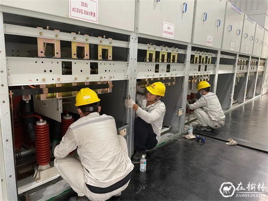 陕投水电榆林公司榆神区域电站组织开展设备预防性试验