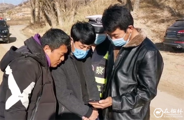 榆林公安交警“美丽乡村行”交通安全巡回宣讲活动走进靖边 网红丹霞春姐来助力