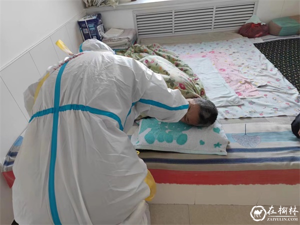 榆阳区驼峰办桃源路社区：“动”的脚步莫若“静”的心意