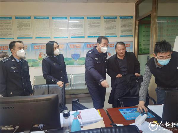 靖边交警提前开启春运模式