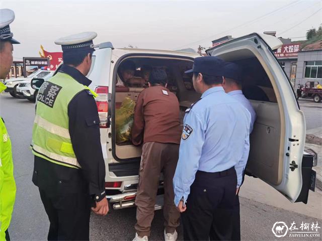 靖边交警秩序整治再“加码” 筑牢农村交通安全防线