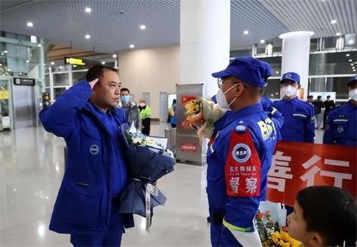 完成土耳其地震救援任务，榆林“蓝天勇士”白文涛平安凯旋