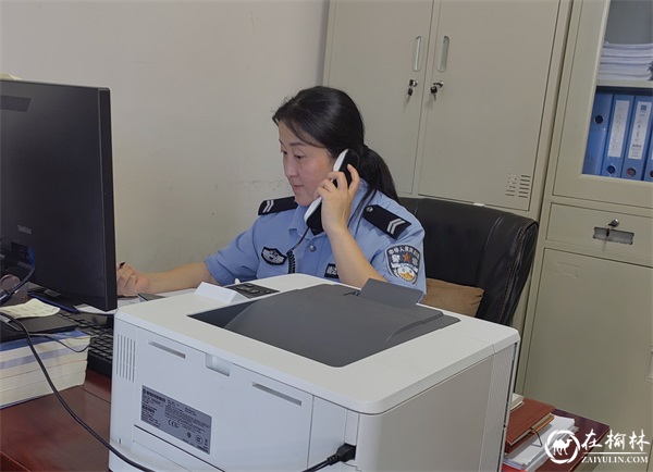 靖边公安张家畔派出所: 反诈预警劝阻在行动