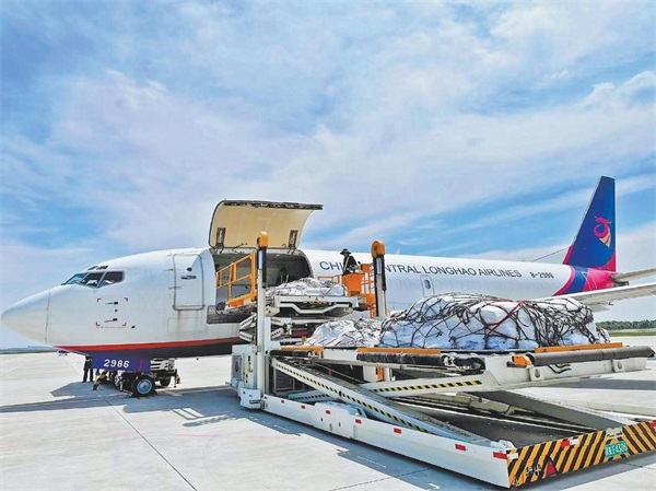 “榆林—西安—郑州”全货运航线开通