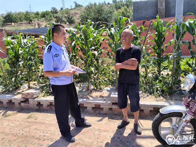 靖边杨米涧派出所积极开展“保护文物 人人有责”主题宣传教育活动