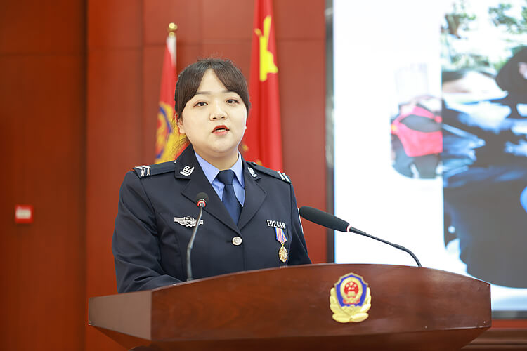 全市公安机关优秀辅警先进事迹宣讲活动走进榆阳公安