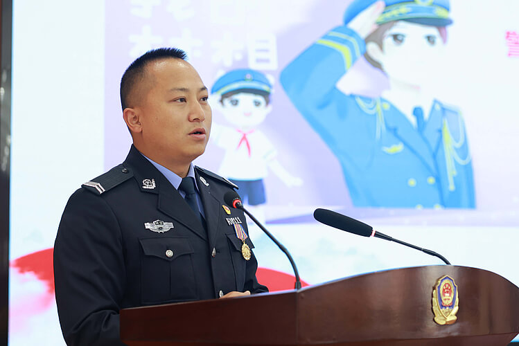 全市公安机关优秀辅警先进事迹宣讲活动走进榆阳公安