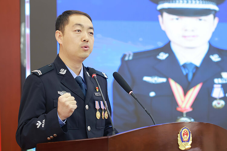 全市公安机关优秀辅警先进事迹宣讲活动走进榆阳公安