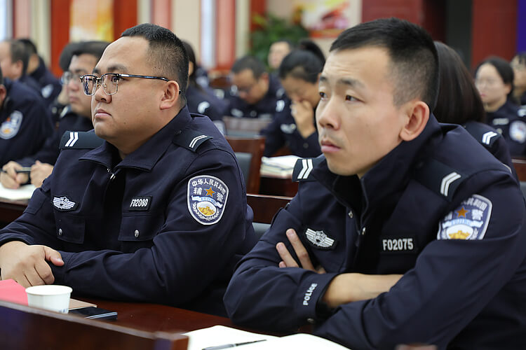 全市公安机关优秀辅警先进事迹宣讲活动走进榆阳公安